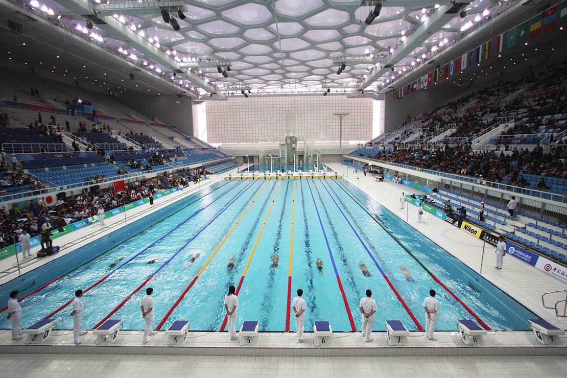 Gail Schwimmbad-Keramik - Sportbecken Water Cube