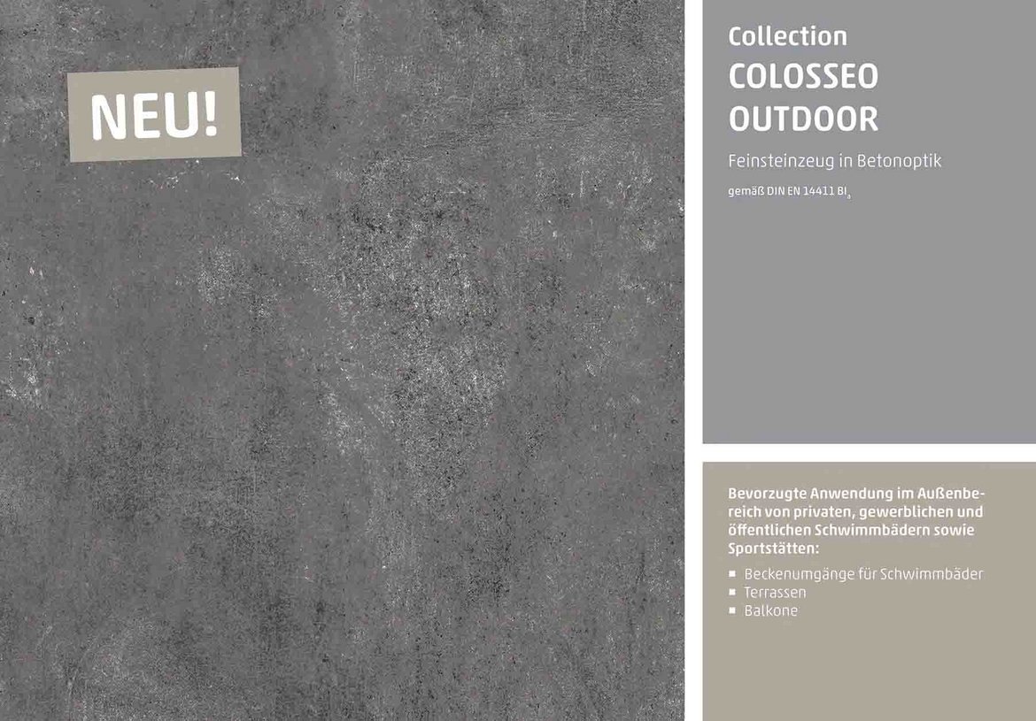 Gail Ceramics - Standard Programm Colosseo Outdoor