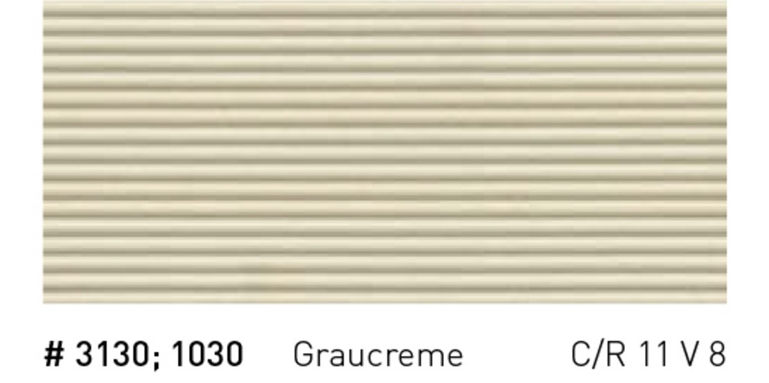 Gail Schwimmbad Fliesen Collection Special-Form - Rztschhemmend 3130 1030 unglasiert Graucreme